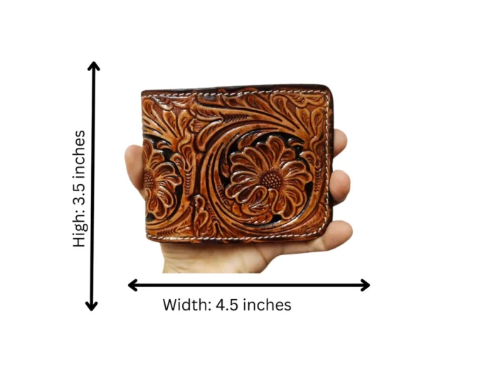Mens Slim Leather Wallet - Image 2