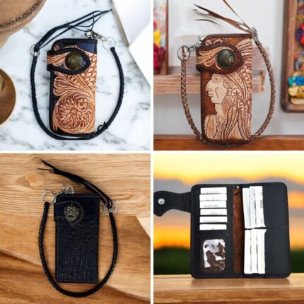 Leather Long Wallets