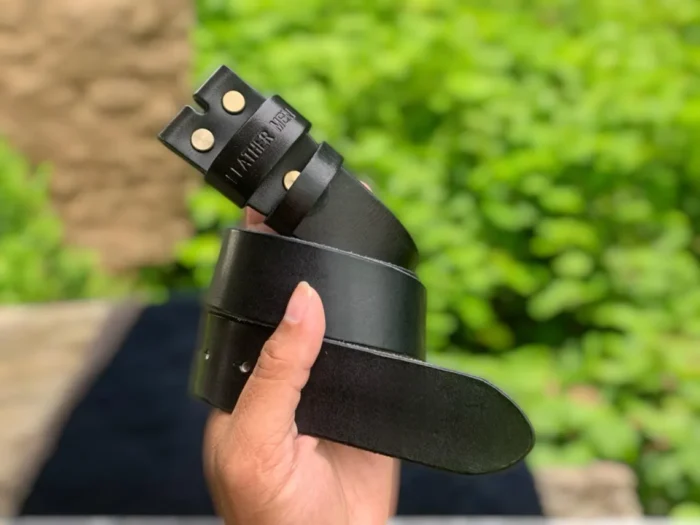 Genuine Leather Belt Strap - Image 6