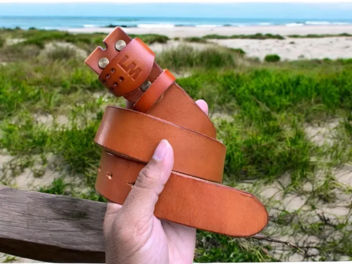Genuine Leather Belt Strap - Image 2