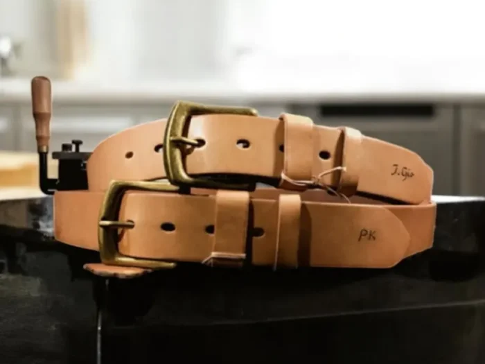 Handcrafted Full-Grain Leather Belt – Customizable & Premium Quality