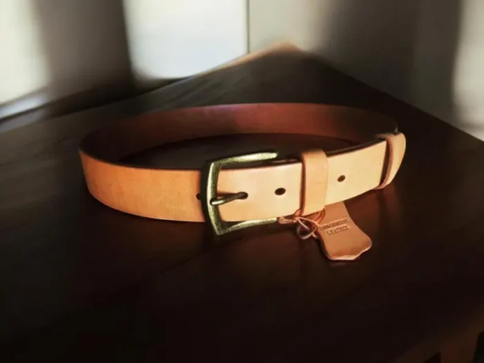 Handcrafted Full-Grain Leather Belt – Customizable & Premium Quality - Image 2
