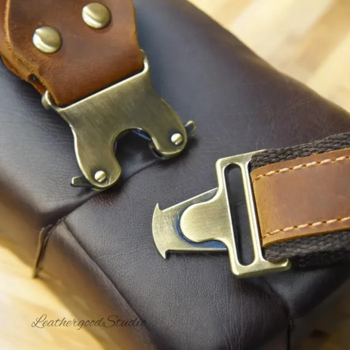 Mens leather crossbody bags