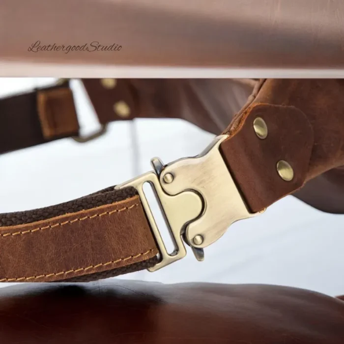 Genuine Leather Crossbody Bag for Men, Best leather crossbody bag for men - Image 9