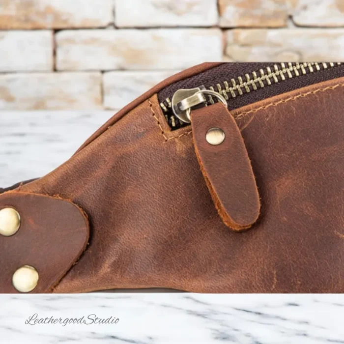 Genuine Leather Crossbody Bag for Men, Best leather crossbody bag for men - Image 7